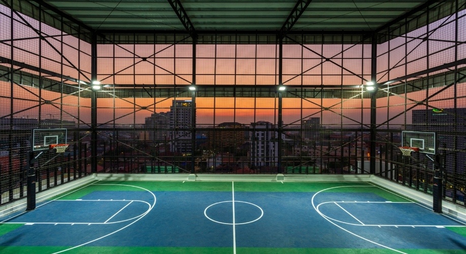 Multi-purpose sports courts
